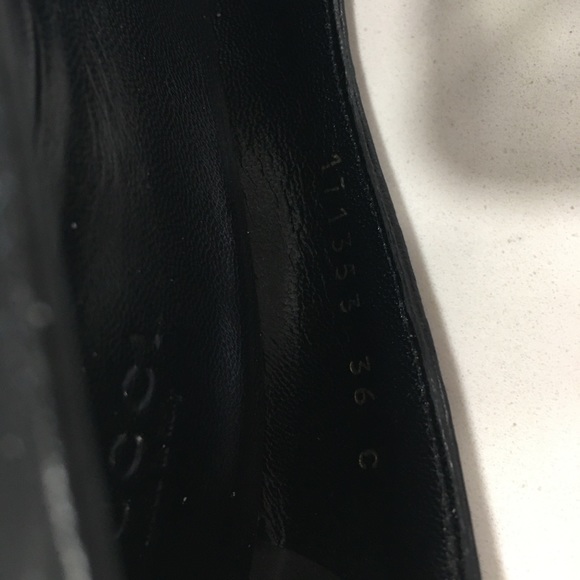 Authentic Gucci Horse bit peep toe pumps size 36C - Picture 15 of 16